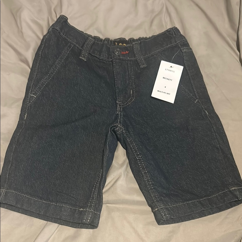 Lee Black Bermuda Shorts Casual Style